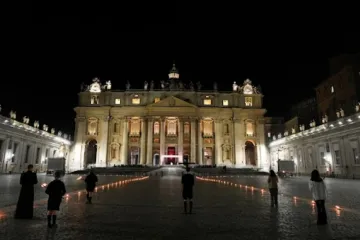 Via Sacra no Vaticano em 2021