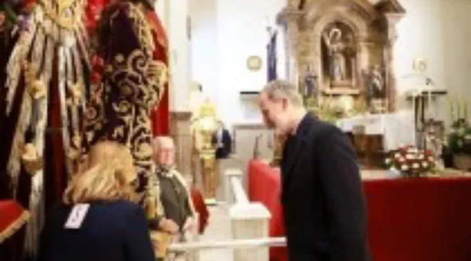 Rei Felipe VI visita o Cristo de Medinaceli ?? 