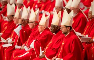 Cardeais participam de quarta missa pela alma do papa Francisco, celebrada hoje (29).