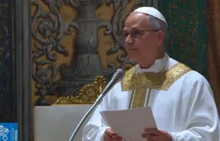 Papa Leão XIV faz sua primeira homilia como papa em missa celebrada hoje (9) na Capela Sistina, no Vaticano.