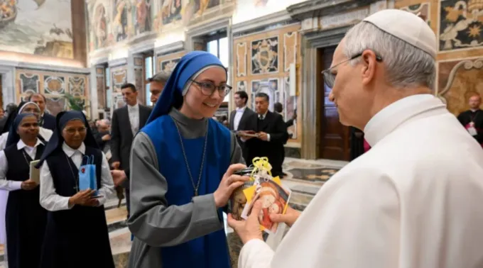 Papa Leão XIV recebeu membros das POM em audiência no Vaticano em 22 de maio de 2025 ?? 