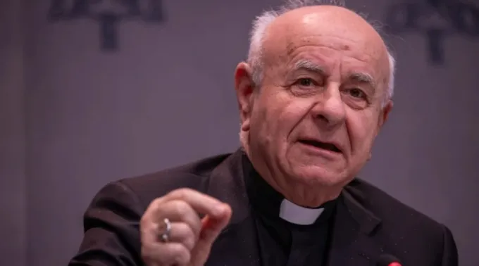 Vincenzo Paglia discursa em entrevista coletiva para cúpula da Santa Sé sobre longevidade ?? 