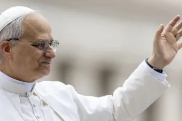 Papa Leão XIV na primeira audiência-geral de seu pontificado no Vaticano