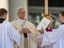 Papa Leão XIV celebra missa hoje (1) pelo Jubileu das Famílias, das Crianças, dos Avós e dos Idosos na praça de São Pedro, no Vaticano.