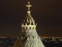 A cúpula da catedral de São Bavo em Haarlem, Holanda.