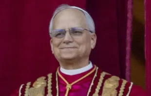 Papa Leão XIV no Vaticano.