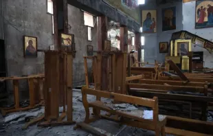 Ataque terrorista à igreja de Mar Elias em Al-Duwaileh, Damasco, Síria, por um homem-bomba, teria matado 22 pessoas e ferido 59 ontem (22).