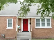 Casa de infância do papa Leão XIV em Dolton, Illinois, EUA.