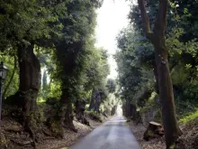 Jardins Vaticanos em Castel Gandolfo, Itália.