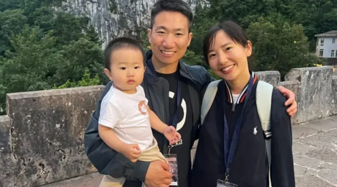 Shushu com sua família no santuário de Covadonga ?? 