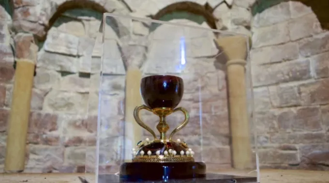 Santo Cálice custodiado na catedral de Valência ?? 