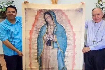 Réplica da tilma de São Juan Diego chega a Hermosillo