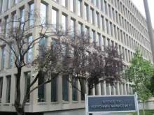 Sede do Escritório de Gestão de Pessoal dos EUA, em Washington D.C., EUA.