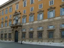 O Palácio do Santo Ofício, sede do Dicastério para a Doutrina da Fé.