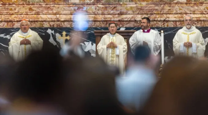 Cardeal Luis Antonio Tagle celebra missa do Jubileu dos missionários digitais e dos influencers católicos ?? 