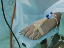 Paciente em centro médico. Imagem referencial.