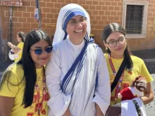 Cerca de 50 freiras das missionárias da Caridade de santa Madre Teresa estão em Roma esta semana para o Jubileu da Juventude da Igreja.