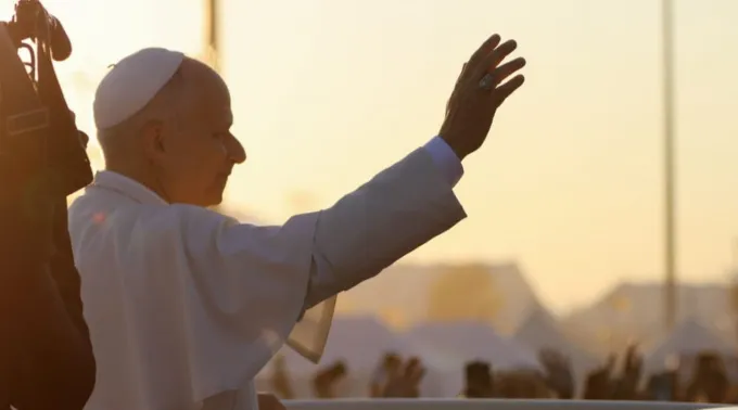 Leão XIV na Universidade Tor Vergata na Vigília Jubilar dos Jovens 2025 ?? 