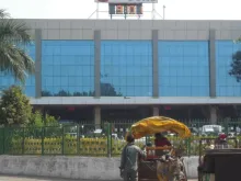 A estação ferroviária de Durg, no Estado de Chhattisgarh, Índia, onde duas freiras foram presas no último dia 25 de julho.