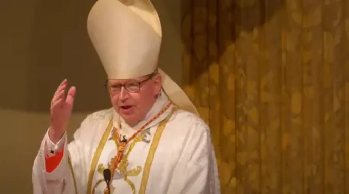 Cardeal Willem Eijk prega em missa em 31 de julho de 2025 ?? 