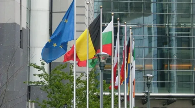 Edifício do Parlamento Europeu em Bruxelas ?? 