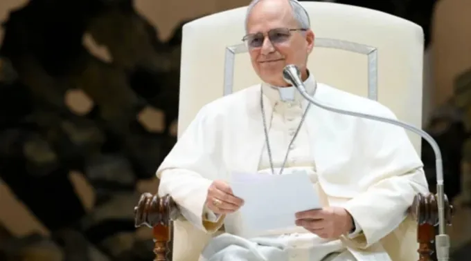 Papa Leão XIV na Aula Paulo VI ?? 