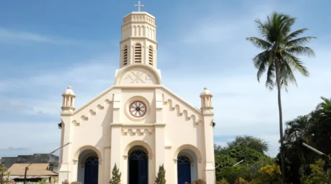 Igreja católica em Savannakhet
