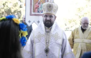 Maksym Ryabukha, bispo greco-católico do exarcado de Donetsk, Ucrânia.