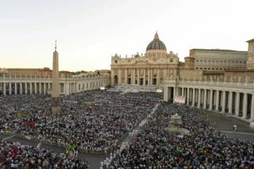 Missa de boas-vindas ao Jubileu da Juventude, em 29 de julho de 2025, no Vaticano