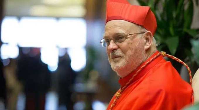 Cardeal Anders Arborelius num consistório na basílica de São Pedro em 28 de junho de 2017 ?? 