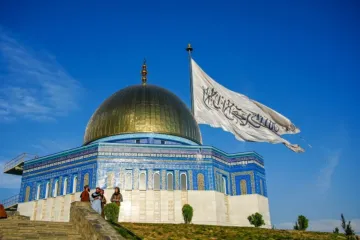 Mesquita em Cabul, Afeganistão, em 2024