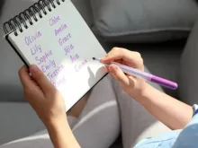 Lista de nomes. Imagem referencial.