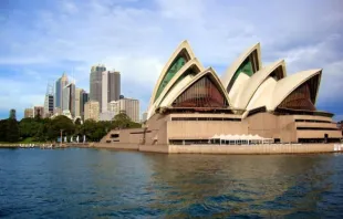 A Ópera de Sydney,  Austrália.