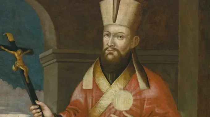 Retrato do missionário jesuíta lituano Andrius Rudamina ?? 