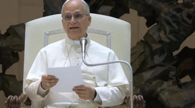 Leão XIV na catequese de 27 de agosto de 2025 no Vaticano ?? 