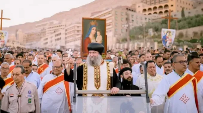 Celebrações da festa de Nossa Senhora em Assiut em agosto de 2025 ?? 