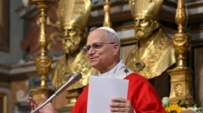 Leão XIV em missa com agostinianos em Roma em 1° de setembro de 2025 ?? 