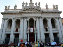 A basílica de São João de Latrão, a catedral de Roma.