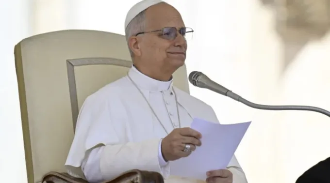 Papa Leão XIV em audiência geral no Vaticano ?? 