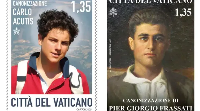 Selos de Carlo Acutis e Pier Giorgio Frassati ?? 