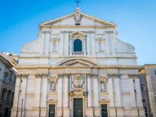 A igreja jesuíta de Gesù, em Roma, onde uma missa e uma vigília de oração para cristãos com tendências homossexuais e que se identificam com o sexo oposto ocorreram no último sábado (6), no Ano Jubilar da Esperança 2025.