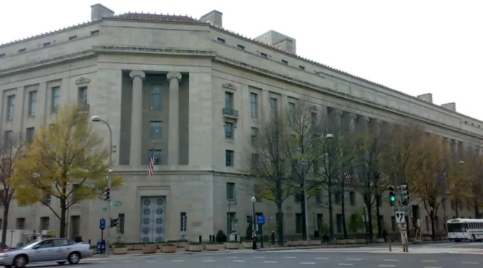 Edifício-sede do Departamento de Justiça dos EUA em Washington, D.C ?? 