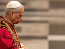 Papa Leão XIV no Vaticano.