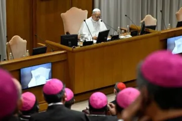 Papa Leão XIV discursa a novos bispos no Vaticano em 11 de setembro de 2025