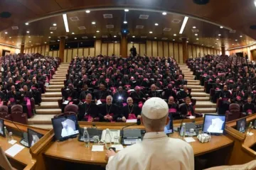 Encontro do papa Leão XIV com bispos no Vaticano em 11 de setembro de 2025