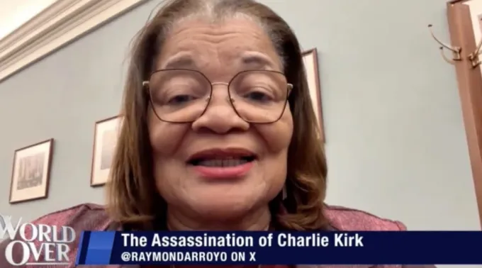 Alveda King fala ao The World Over with Raymond Arroyo em 11 de setembro de 2025 ?? 