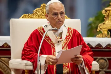 Leão XIV celebra missa na basílica de São Pedro