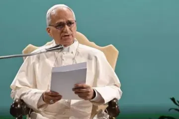 Leão XIV no Centro Mariápolis dos Focolares em Castel Gandolfo em 1 de outubro de 2025