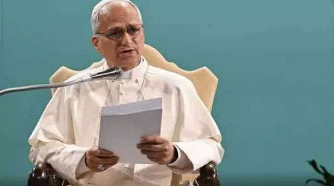 Leão XIV  no Centro Mariápolis dos Focolares em Castel Gandolfo em 1 de outubro de 2025 ?? 