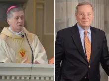 Cardeal Blase Cupich; Senador Dick Durbin